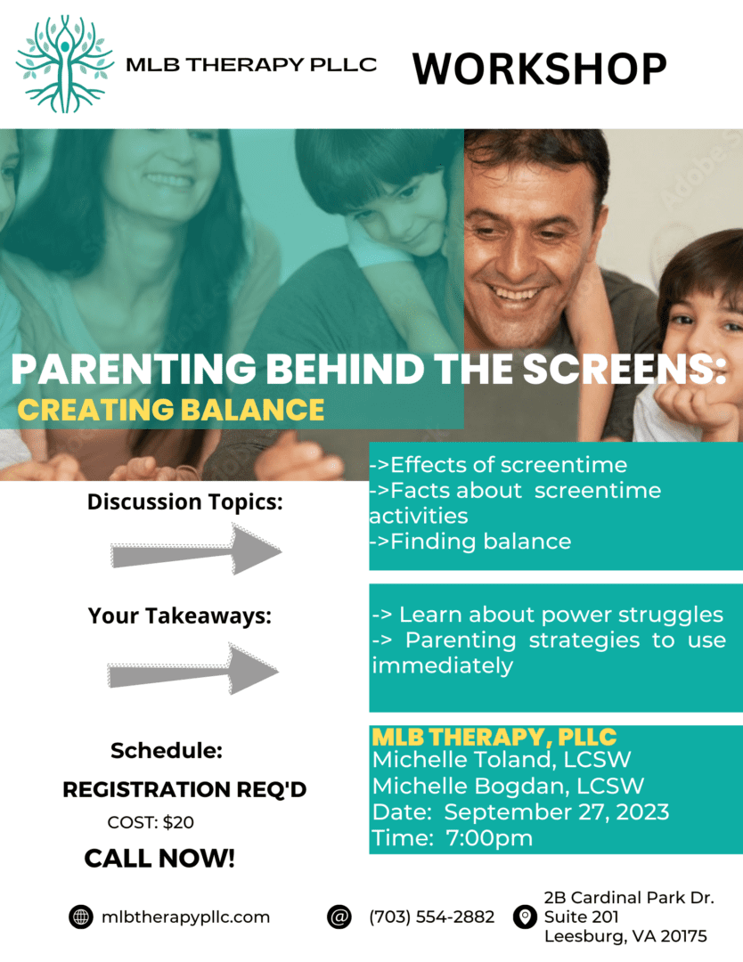 PARENTING BEHIND THE SCREENS Flyer